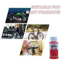 1/2/3 pièces 60Ml liquide de frein de vélo système d'huile minérale fluide cyclisme vélos de montagne pour accessoire de vélo injecteur d'huile 2