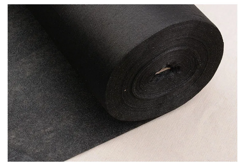 Interfacing Fabric Adhesive Interlining Fabric Width 100cm White Black Lightweight Non-Woven Fusible Apparel Sewing DIY Accessory