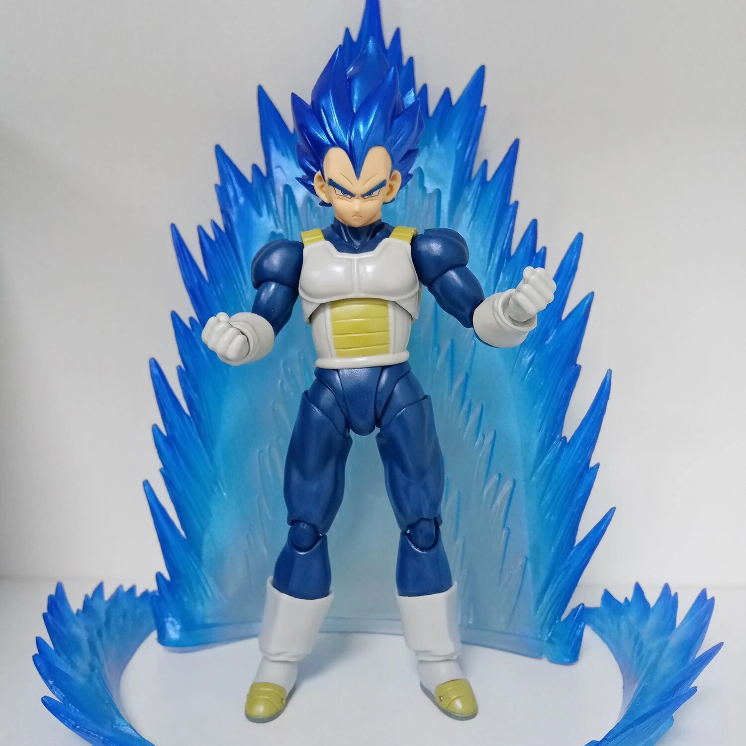 Dragon Ball Deep Blue Vegeta Super Saiyan Anime Action Figure Vegeta Super  Saiyan Demoniacal Fit Df Shf Toy Model Gift - Action Figures - AliExpress