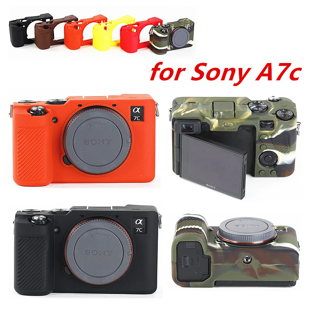 Silicone Armor Skin Case Cover Camera Bag For Sony ZV-E10II A6700