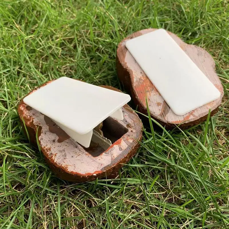 Hidder Key Holder For Outside Poop Shape Resin Key Holder Weatherproof And Fireproof Small Key Box Creative Storage Box For Home