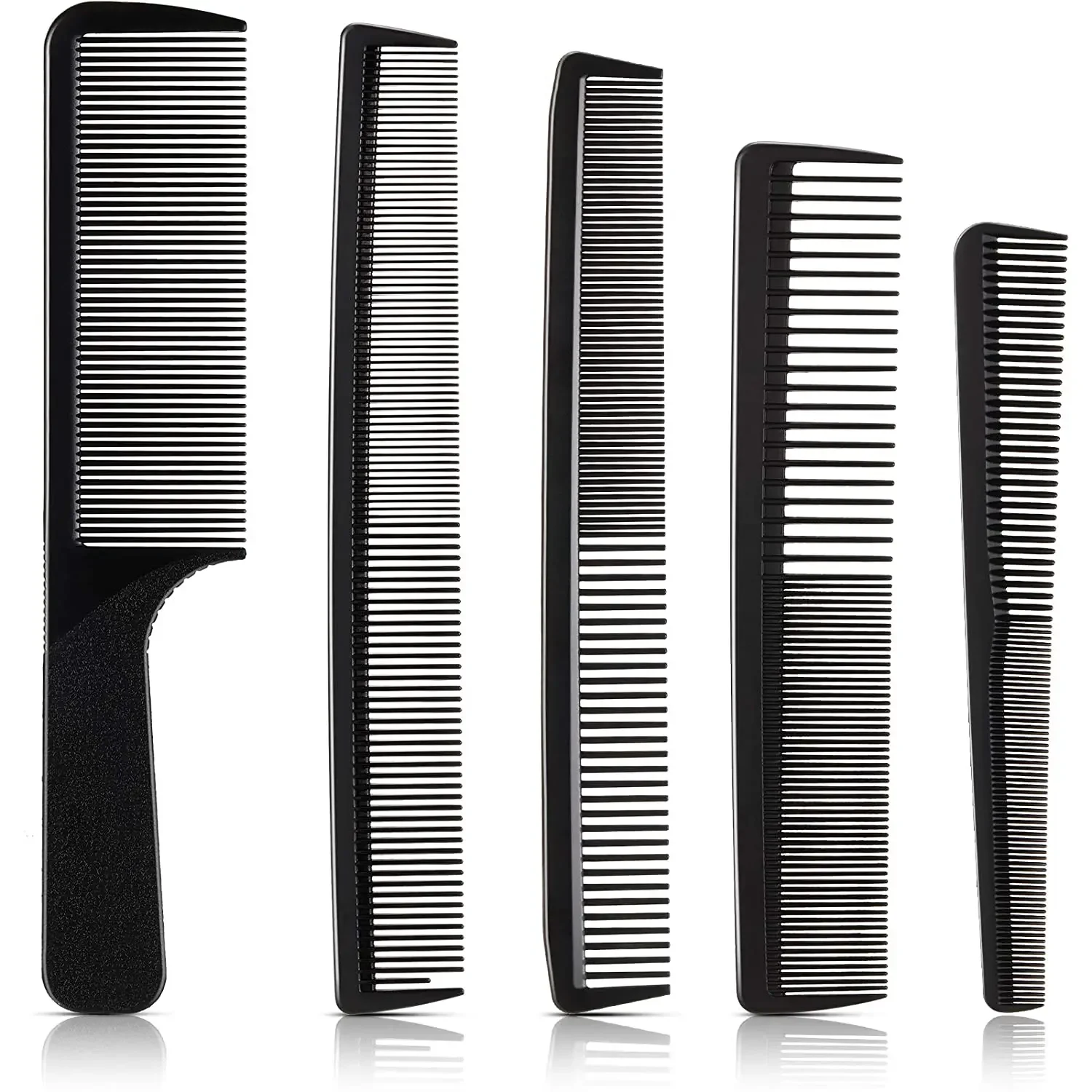 Hairdressing Comb 5 Pieces Anti-static Heat-resistant Portable Styling For Men Women