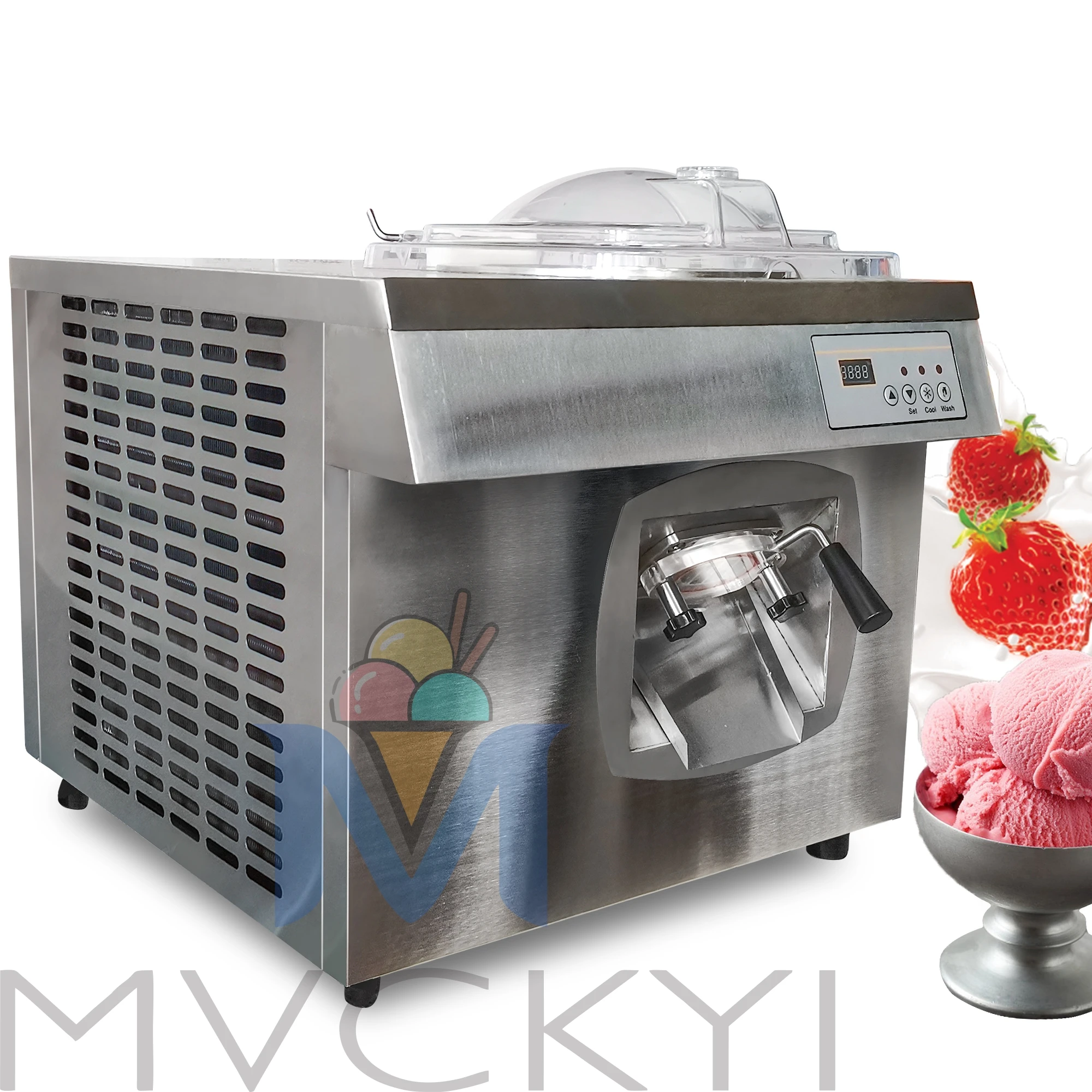 Commercial Ice Cream Maker Itlaly Gelato Ice Cream Making Batch Freezer  Hard Ice Cream Machine - AliExpress