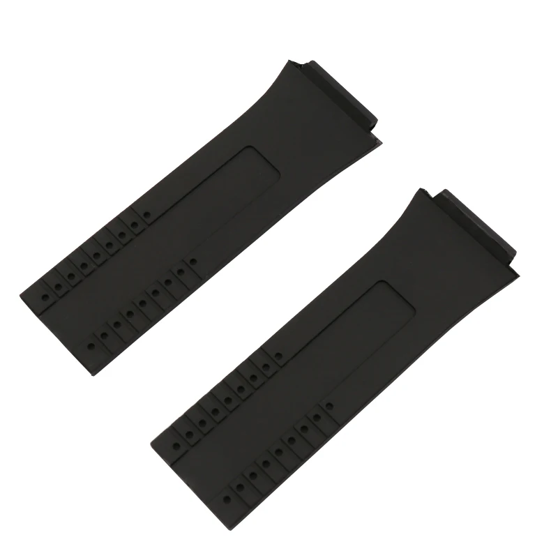 Watch Accessories Soft Silicone Strap For Porsche P6780 Men's Watch Strap