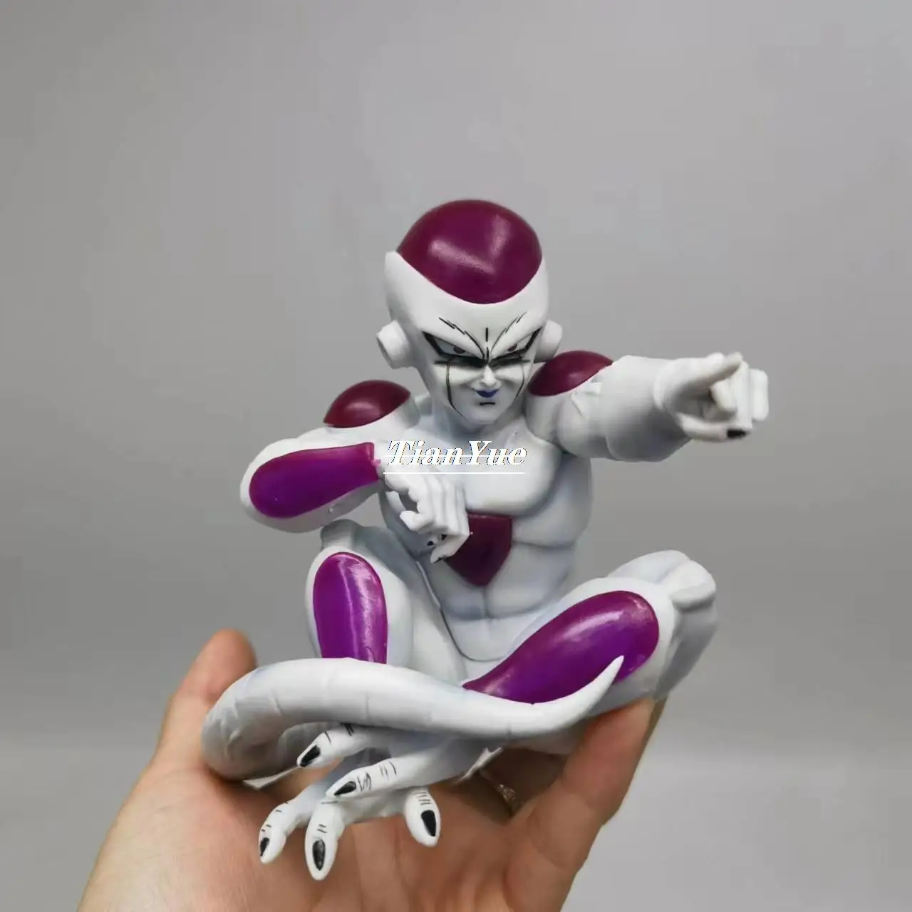 

Anime Dragon ball cute Frieza Sitting version Vinyl Model Boxed Figure 13cm