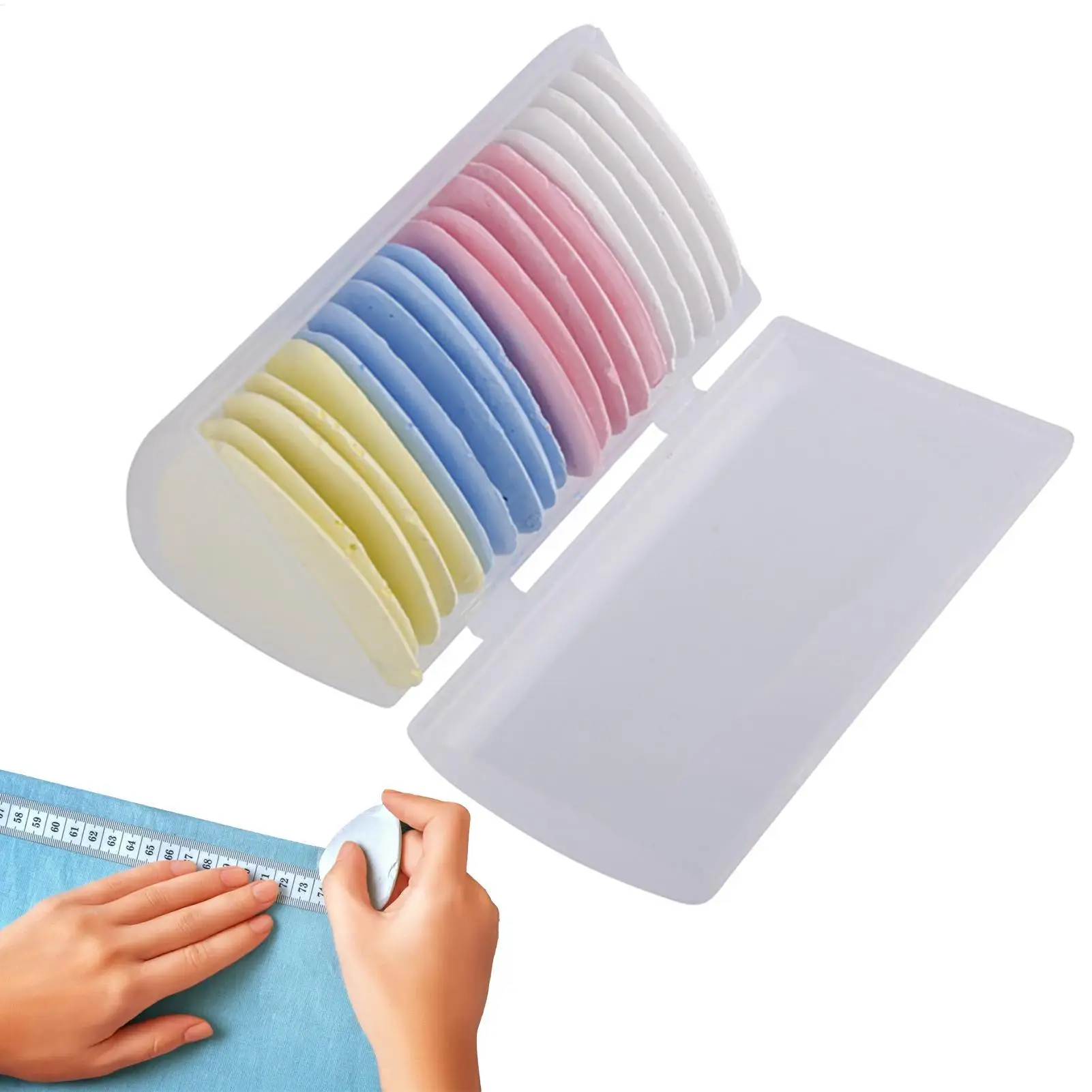 Fabric Chalk Fabric Erasable Marking Tool Triangle Shape Chalk Quilting Supplies For Professional Tailors Designers Dressmakers