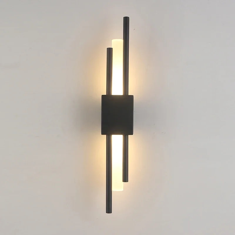 Modern Stylish Acrylic Pipe LED Wall Lamp for Living Room Bedroom Hallway Wall Sconce Room Decor Bedroom Bedrside Lamp