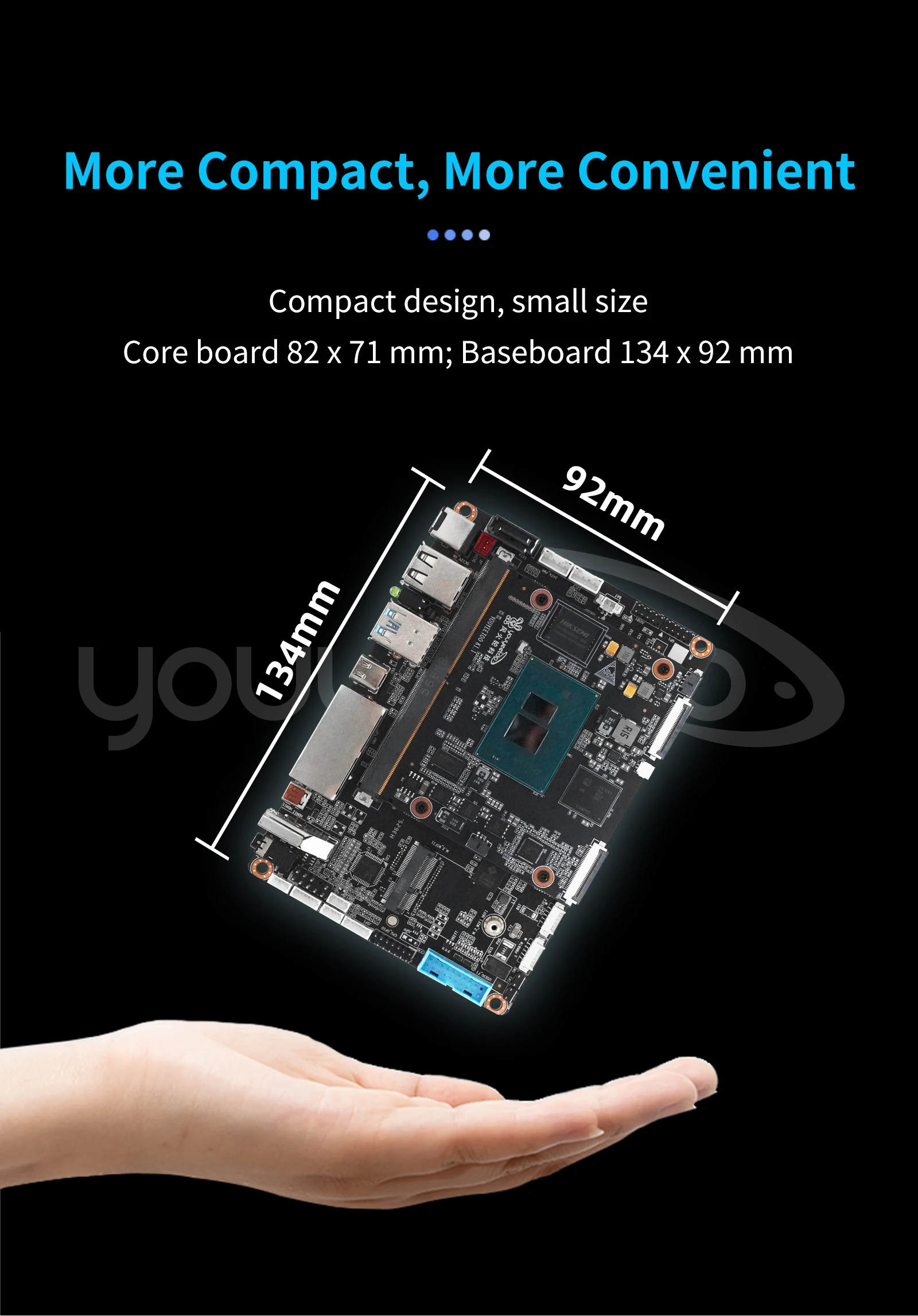 K1 X86 Mini Motherboard 12th Gen Intel Alder Lake-N N100 Industrial Control Sing