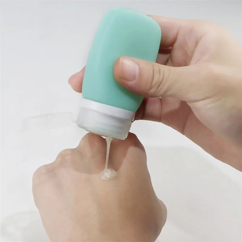 Silicone Travel Bottles Leak Proof Squeezable Refillable Containers Size Cosmetic Tube for Shampoo Lotion Soap Liquids Bottling refillable bottles