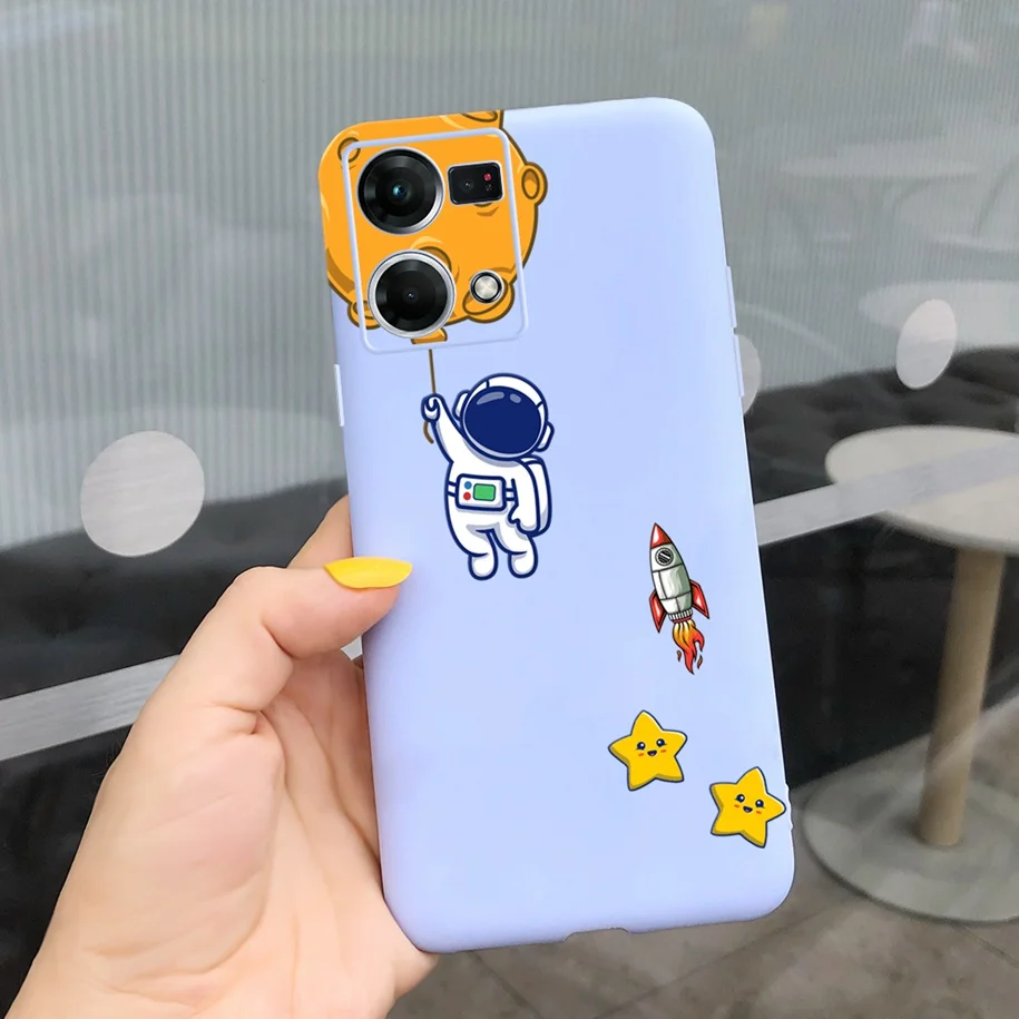 Cute Feather Soft Painted Phone Cover - Stylish Protective Bumper Case