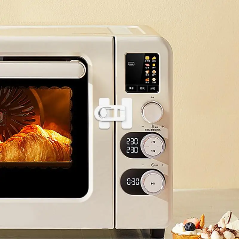 1 Pcs Refrigerator Lock Oven Child Safety Lock Fridge Freezer Door Catch Lock Kids Cabinet Lock Children Security Protector tool