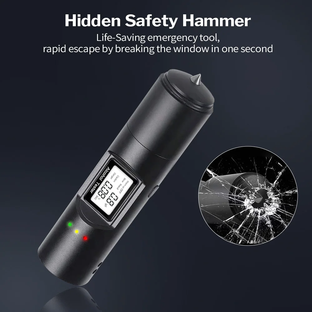 Deelife Alcohol Tester Digital Breathalyzer Accurate Professional Breathalyser Meter Electronic Alcoholimeter Test alcohol tester breath alcohol tester