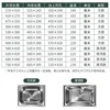 Stainless Steel Kitchen Sinks Wash Basin Thickened Washing Sink Single Sink Table Upper and Lower Basin Kitchen Accessories T 5