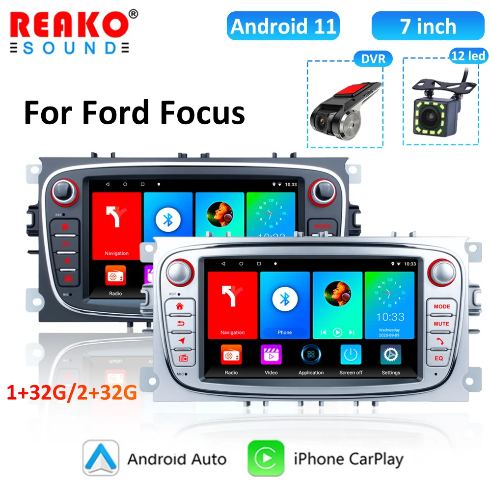 

Автомобильная Мультимедийная магнитола 2 Din с Bluetooth, GPS, Wi-Fi для FORD/Focus/Mondeo/Φ/Galaxy