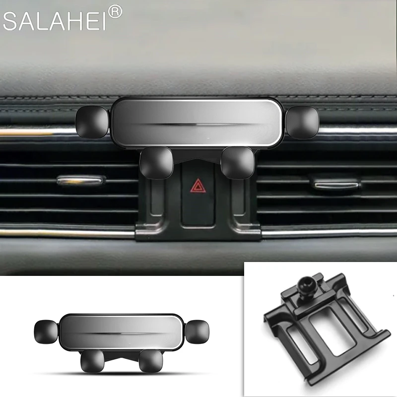 

Гравитационный держатель для автомобиля для Mazda CX5 CX 5 KF CX 8 KG 2017 2021 2022 Auto Air Vent GPS Поддержка Подставка Кронштейн аксессуары