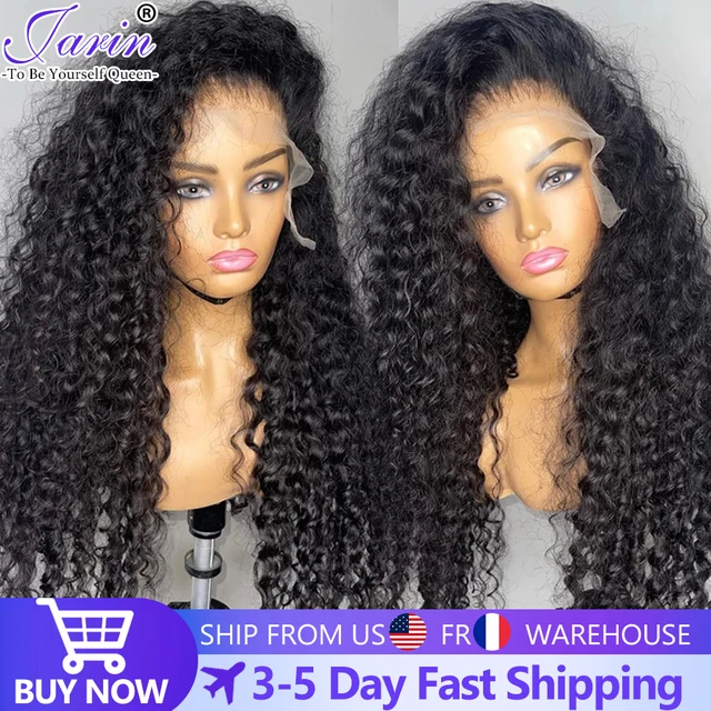 X x deep wave lace front wig human hair transparent lace frontal wigs for