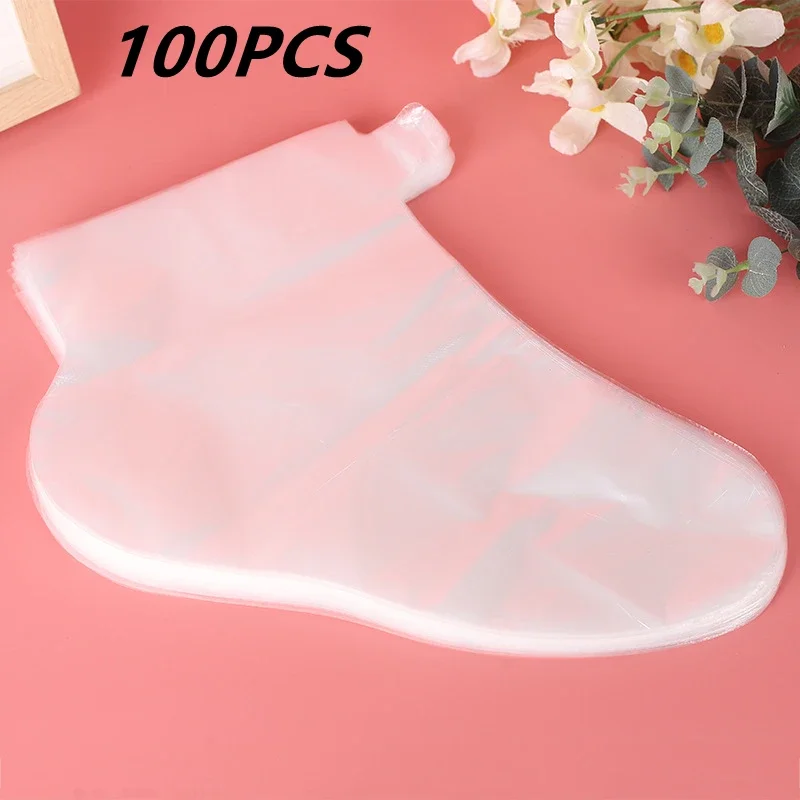 100 Pezzi Sacchetti Per Piedi Usa E Getta Trasparenti Detox Spa Copre Pedicure Prevenire L'Infezione Rimuovere Gli Strumenti Per La Cura Dei Piedi Scr