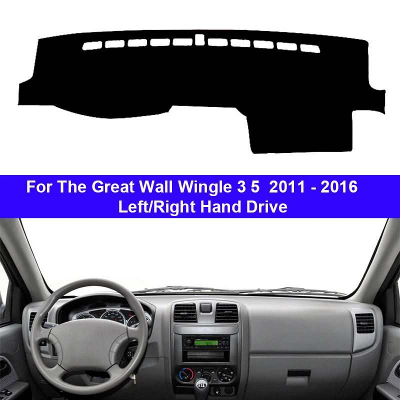 Car Auto Inner Dashboard Cover For Great Wall Wingle 3 5 2011-Dash Mat Dashmat Carpet Cape Sun Shade Pad Rug 2015 2014