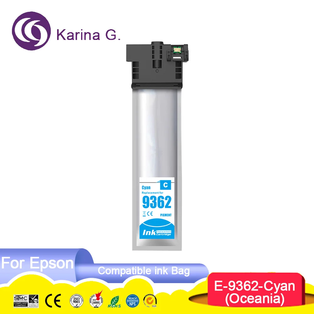 T936 T938 T9361 T9362 T9363 T9364 Premium Color Compatible Ink Bag Cartridge for