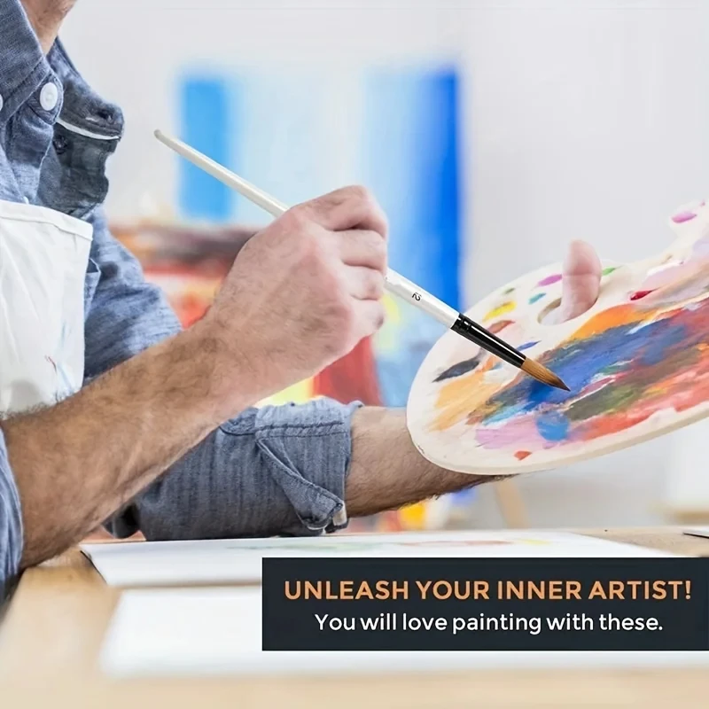 Рисунок 6 - двухцветная нейлоновая кисть для