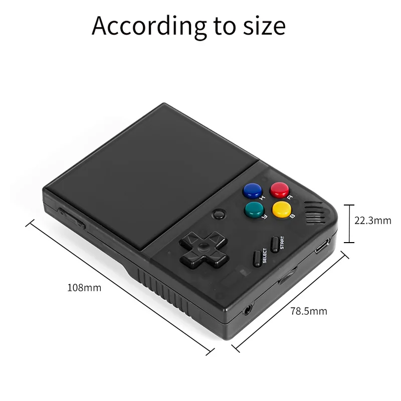 Miyoo Mini v4 Plus Portable Game Console WIFI Handheld Game Console Open  Source Linux System OnionOS With 32G 64G 128G