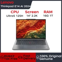 Lenovo Laptop Thinkpad E14 AI Portable Business Student Slim Laptop 14"2.2K Intel Core  Ultra5/Ultra7 RAM-EXPANDER Notebook PC 1