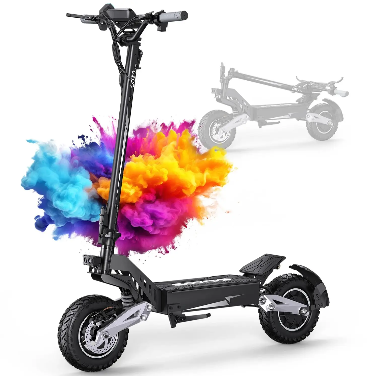 Adult Foldable Electric Scooter – 900W Motor, 18Ah Battery, 45–60KM Long Range, 11-Inch All-Terrain Tires Performance E-Scooter 1