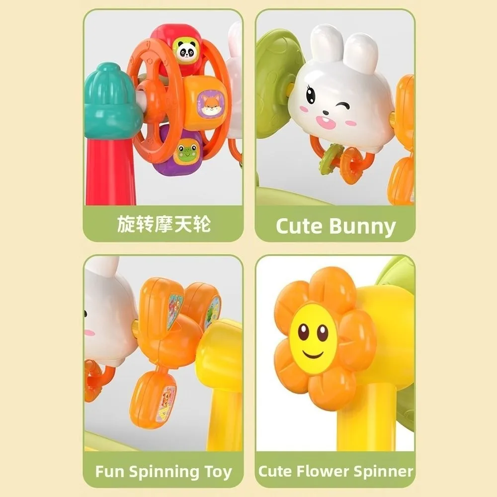 16 in 1 Rotating Music Piano Keyboard Interactive Creative Multifunctional Story Machine Music Instrument Funny Baby Music Piano