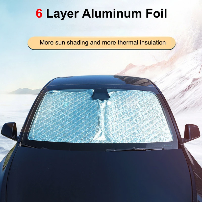

For Tesla Model 3 Front Window Sun Shade Model Y S X 2023 Accessories Windshield Sunshade UV Blocker Shading Sunscreen Cover