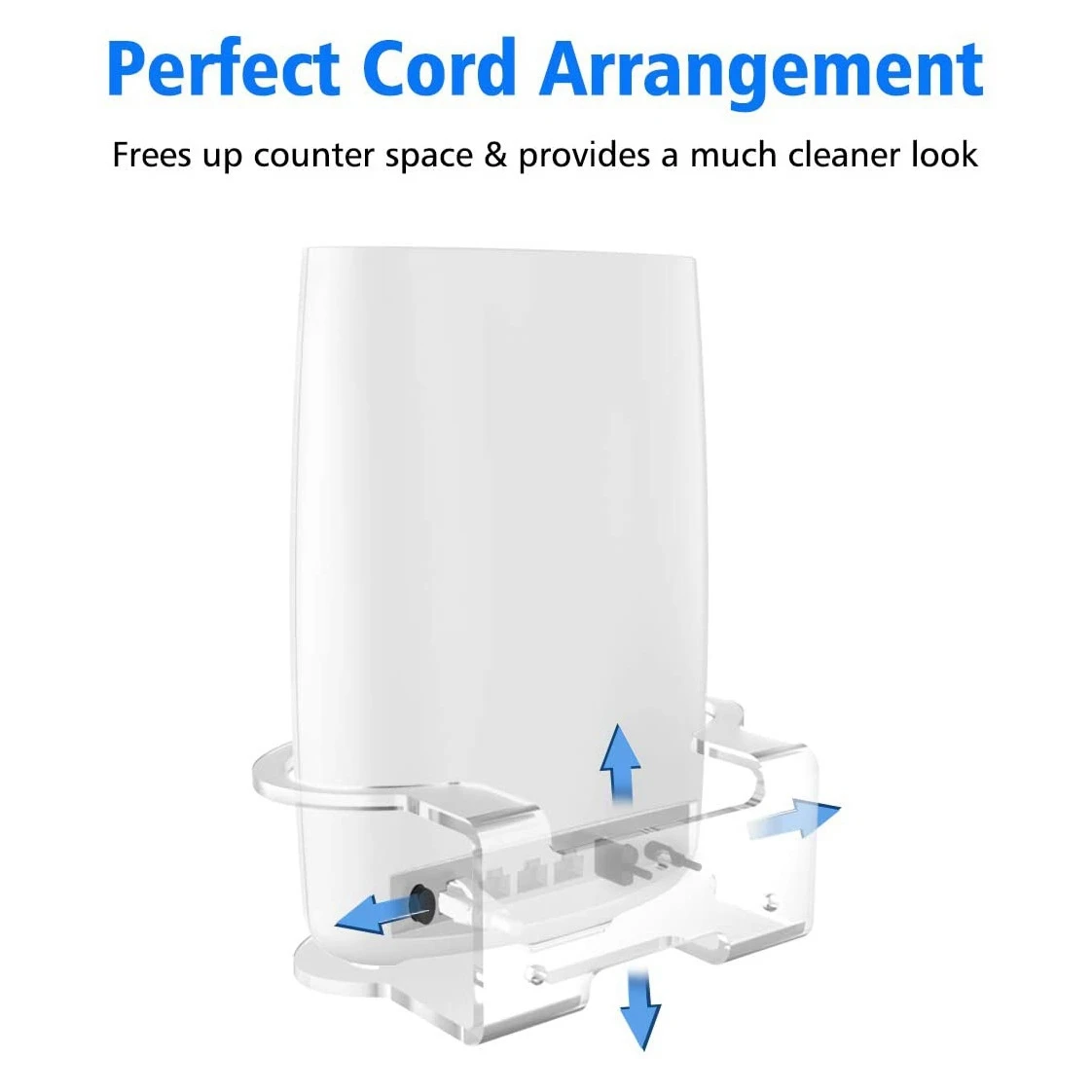 1 Pcs Shelf Bracket Holder for Orbi Wall Mount, for Orbi WiFi Router AC3000 RBS50, RBK50, RBK53, RBK30, AC2200 RBK30 5