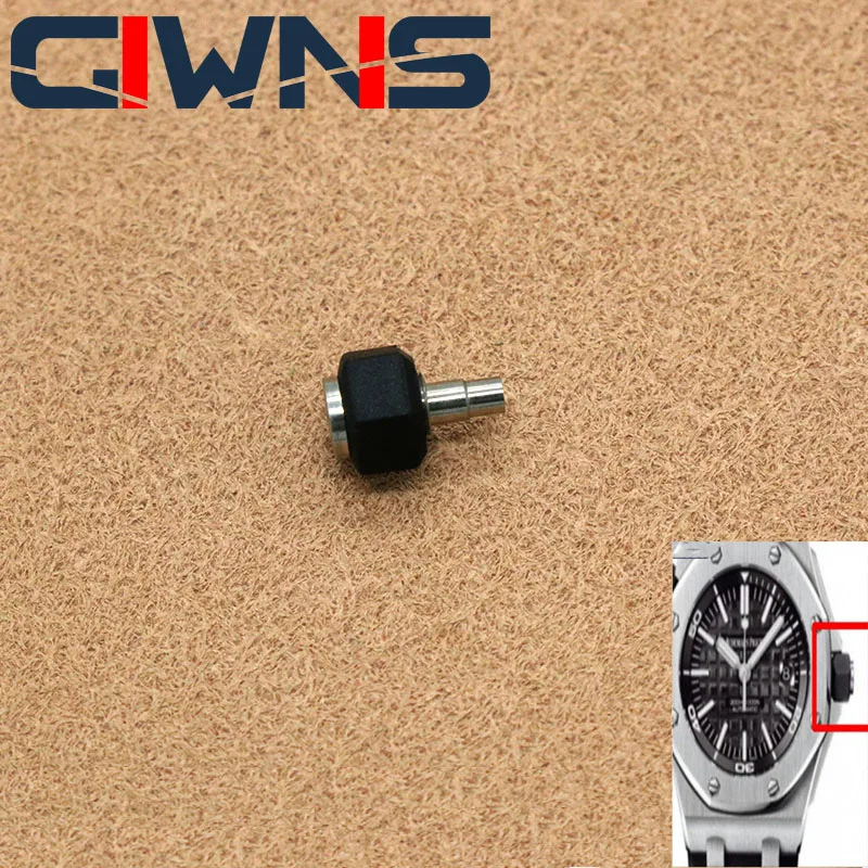 Accessori Per Orologi Testa A Vite In Gomma 1 Pz Per Ap Royal Oak Offshore Series Diver Watch Crown Parts Tool