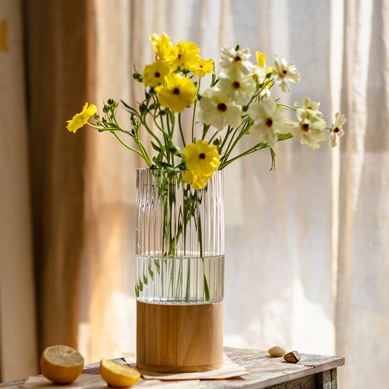 

Table Modern Art Wedding Vase of Flowers Terrarium Design Vase Nordic Style Minimalist Vasi Per Fiori Home Decoraction Luxury