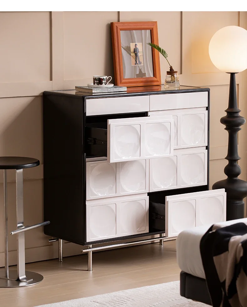 

Комод с выдвижными ящиками, настенный шкаф для хранения, роскошный скандинавский шкаф для одежды в гостиной