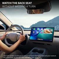 Ottocast Cabin Care Беспроводной адаптер CarPlay Детская автомобильная камера 1080P HD 150 °   Широкоугольный монитор заднего сиденья ночного видения для автомобиля 98% — изображение 4