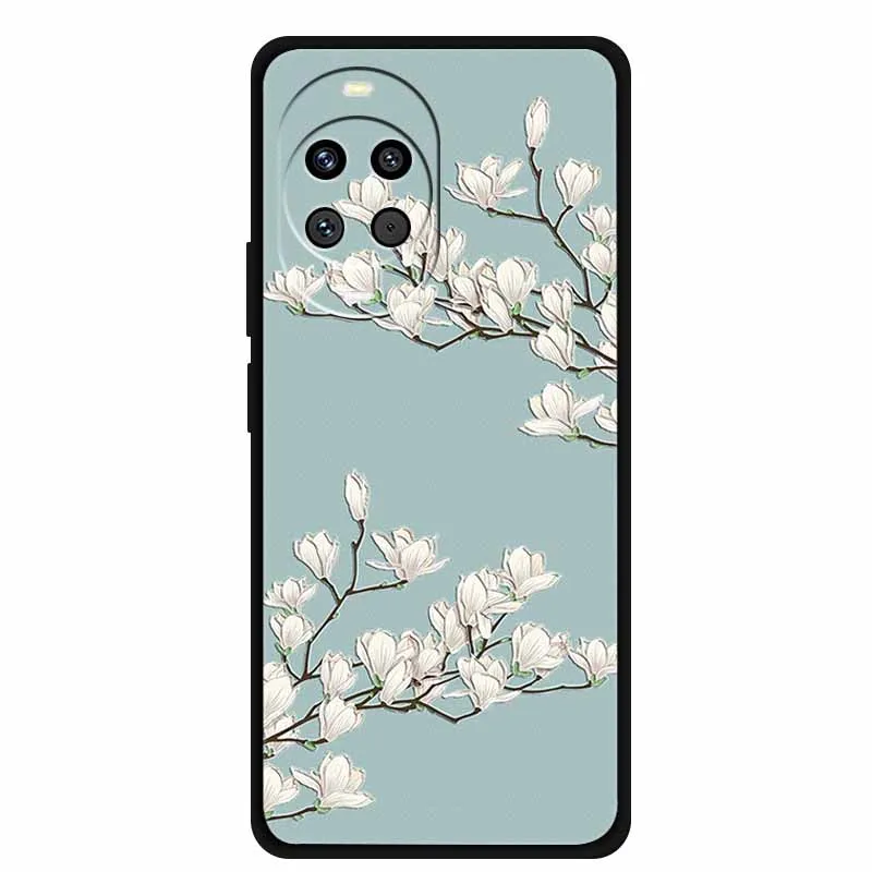 Floral Embossed 3D Relief Phone Case
