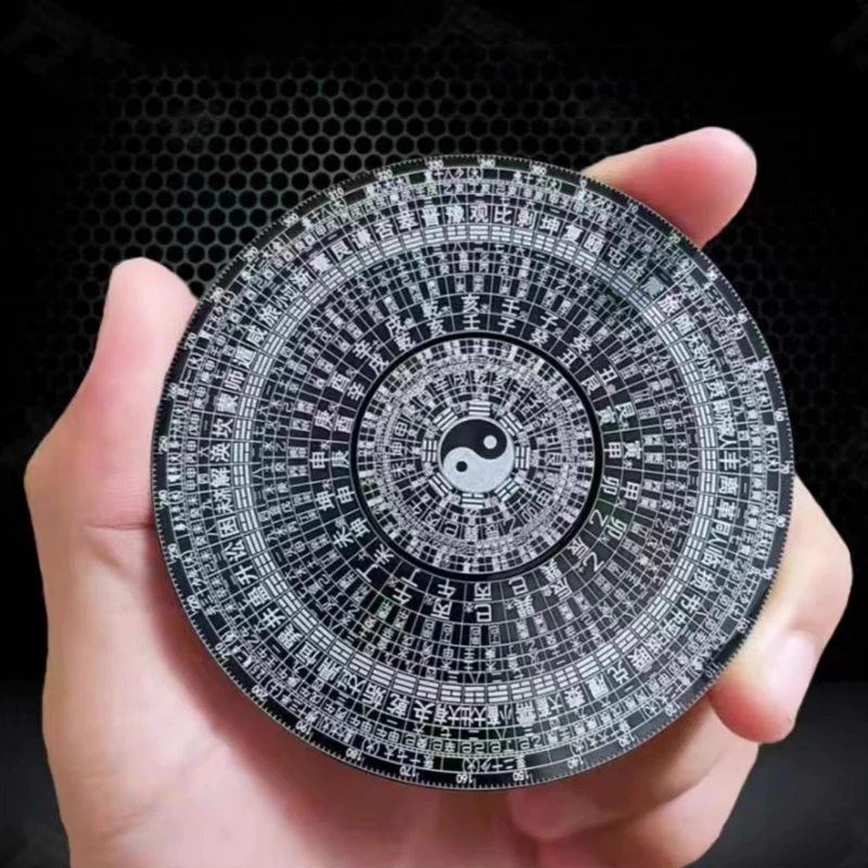 

Китайский ретро EDC металлический гироскоп для пальцев Тай Чи фэн-шуй компас снижение давления Сплетницы творческие игрушки