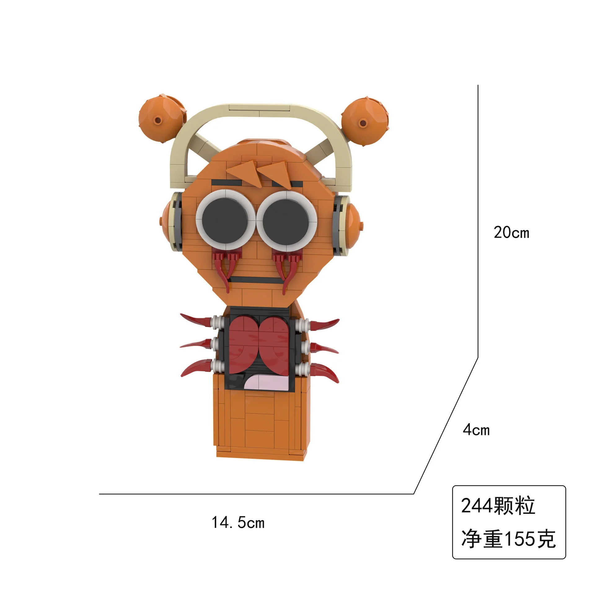 thumbnail image 1 of Bloques de construcción Sprunki Incredibox Juego de terror Sprunki Wenda Oren Vineria Raddy Figura de acción Modelo de dibujos animados Juguete Niños Regalo de Navidad, 1 of 5