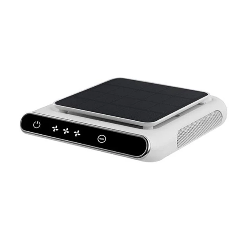 

Автомобильный очиститель воздуха на солнечной батарее, портативный мини-Дезодорант-очиститель воздуха с отрицательными ионами для автомобиля