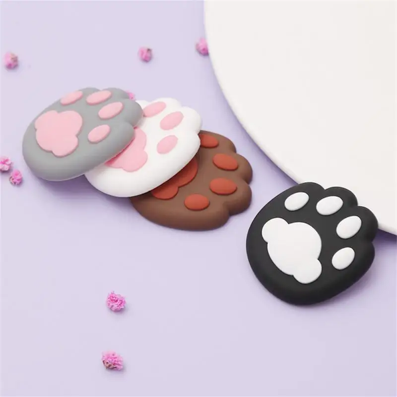 Cute Cat Claw Anti-collision Pad Door Handle Healing Anti-collision Sticker Three-dimensional Silicone Protection Wall Sticker silicone furniture pads,door stickers,silicone door stickers