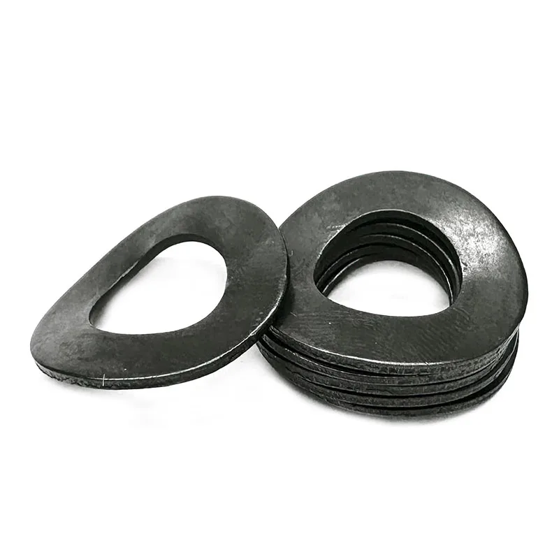 Curvwd Stainless Steel & Carbon Steel Three Wave Spring Washers