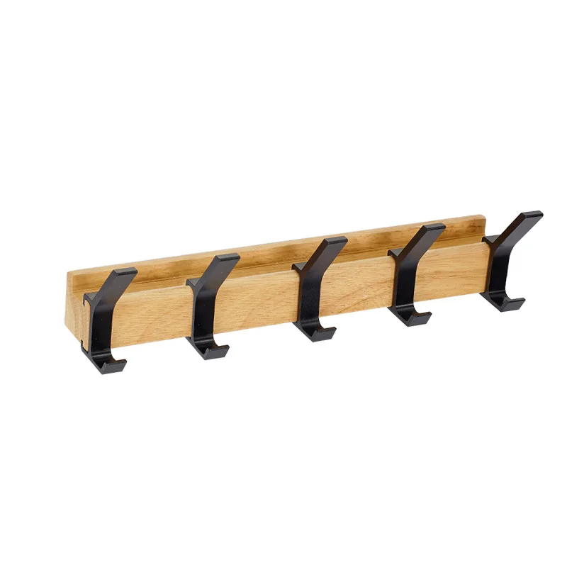 Nordic Fashion Coat Hook Rack Wall Mounted Rack-Five Hook Aluminum