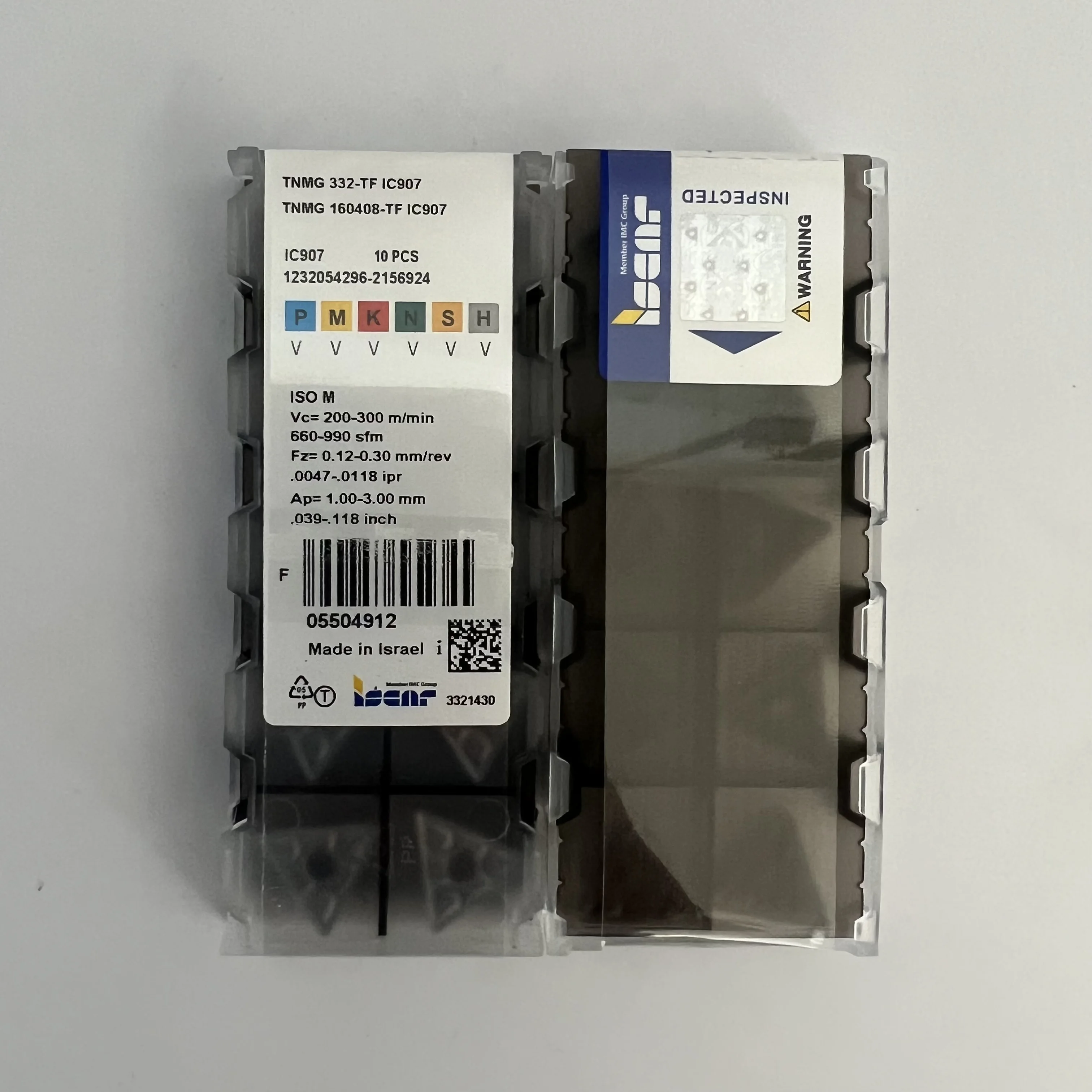 TNMG160404-TF IC907 CNC 블레이드 TNMG160408-TF IC907