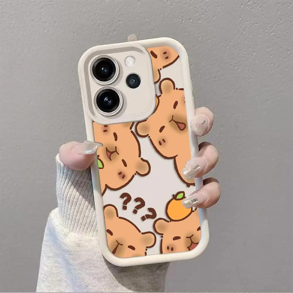 Capybara Cartoon Animal Phone Case Cover