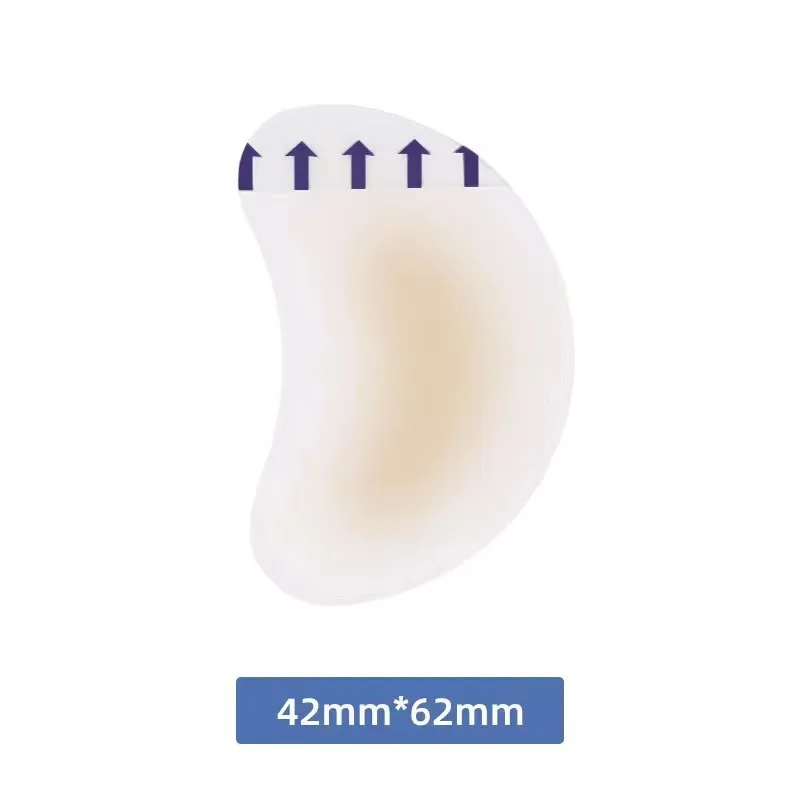 10개입 디퍼폼 투명 젤 물집 방지 패드, 발뒤꿈치 및 앞발 쿠션, 물집 예방 테이프, 발 관리 통증 완화
