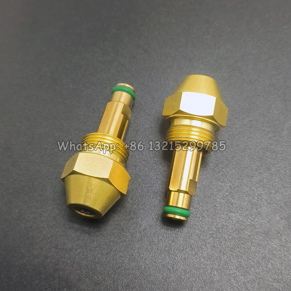 Waste Oil Burner Nozzle, Oil Mist Nozzle, Air Atomizing Nozzle, Oil Burner Jet, Siphon, Full Cone Oil Injector 3