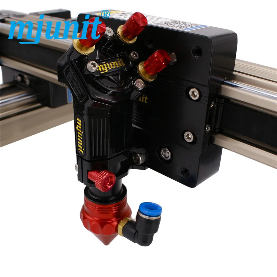 Description Picture 4 of itemmjunit best quality, 8040 Aluminum head for CO2 laser engraving/cutting machine laser head linear guide rail