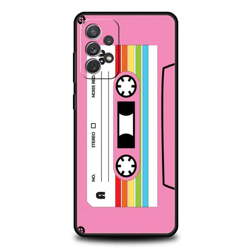 Retro Cassette Tape Design Phone Case Cover