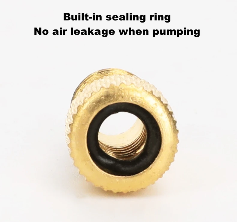 Description Picture 5 of item5Pcs Wheel Tire Transfer Valve Adapter Presta To Schrader Cinverter Road Bike Cycle Bicycle Punp Tube