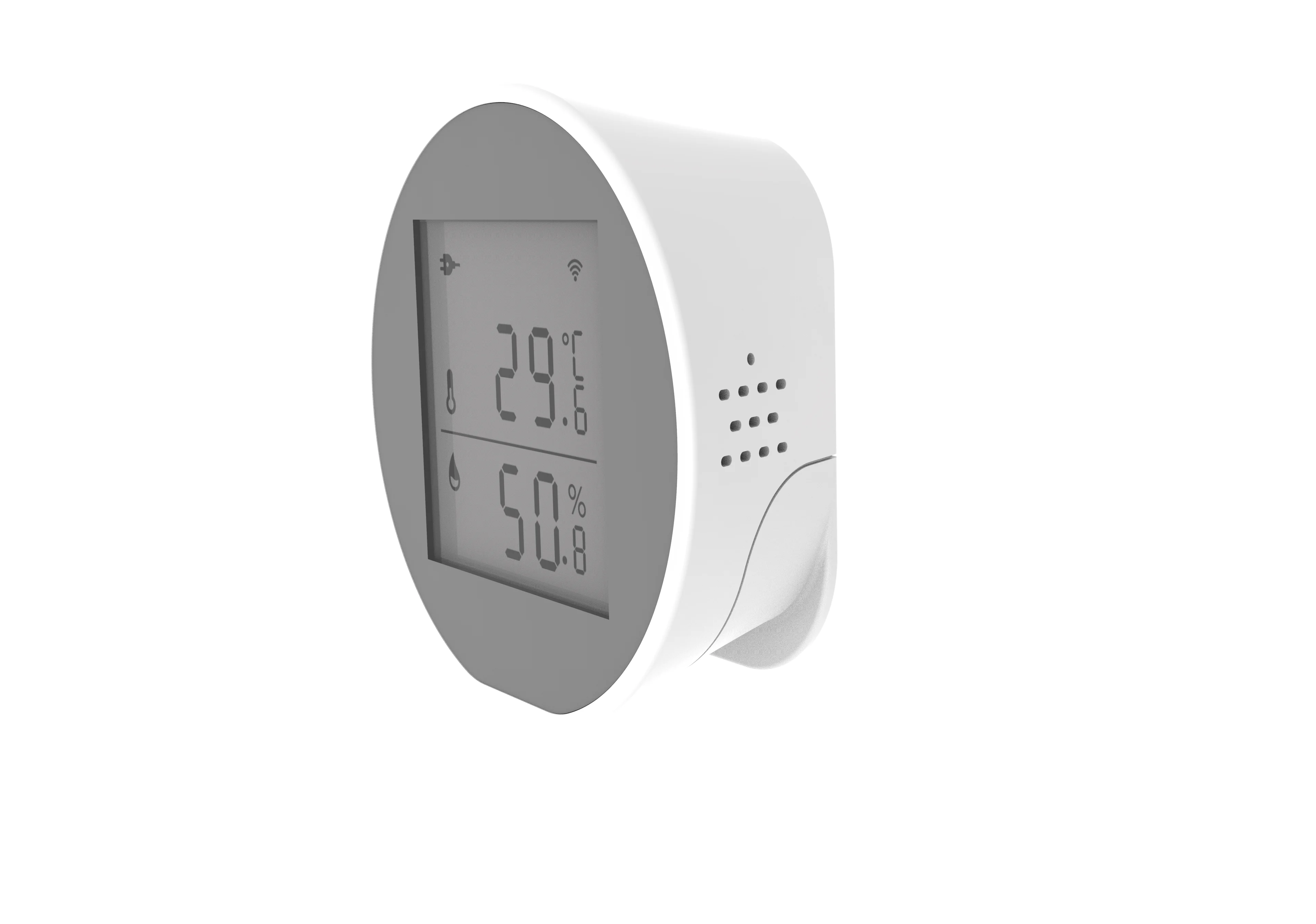 Tuya Zigbee Temperature Humidity Sensor Indoor Hygrometer Thermometer Detector L