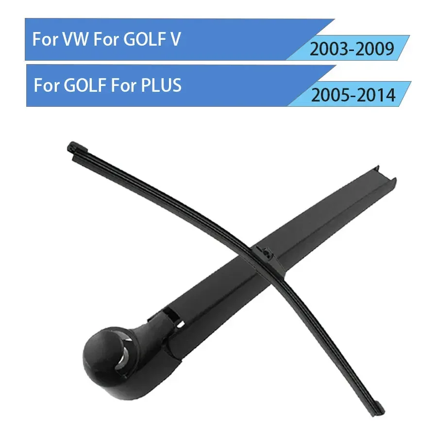 Premium Rear Wiper Blade Arm and Windshield Cleaner